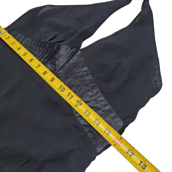 Express Black Backless Halter Dress - Picture 4 of 7